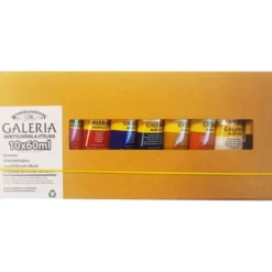 Akryylivärilajitelma 10x60ml WN Galeria -Suomen värisävyt
