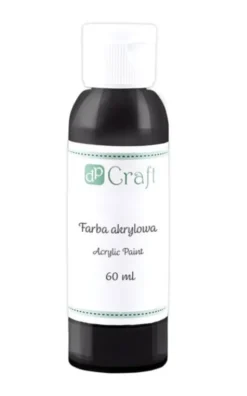 Akryyliväri 60ml DPC- musta