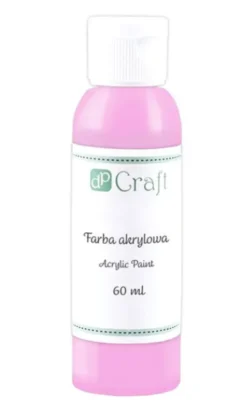 Akryyliväri 60ml DPC - vaaleanpunainen