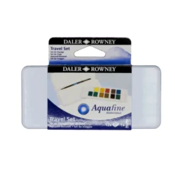 Akvarellisetti Aquafine - Travel Set 12 puolinappia