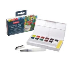 Akvarellivärit 12 nappia Derwent - Inktense Set 02