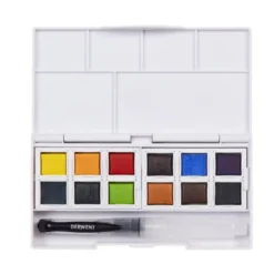 Akvarellivärit 12 nappia Derwent - Inktense Set 01
