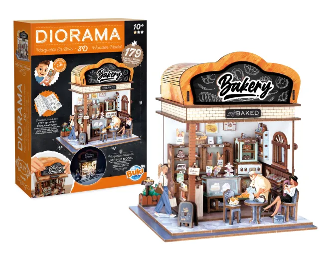 Diorama koottava pienoismalli Buki - Leipomo