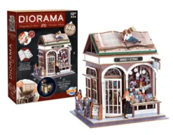 Diorama koottava pienoismalli Buki - Kirjakauppa