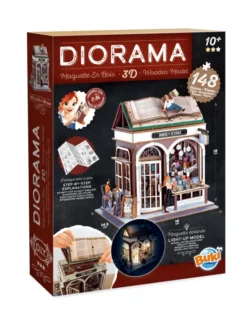 Diorama koottava pienoismalli Buki - Kirjakauppa
