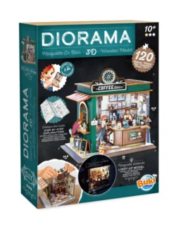 Diorama koottava pienoismalli Buki - Kahvila