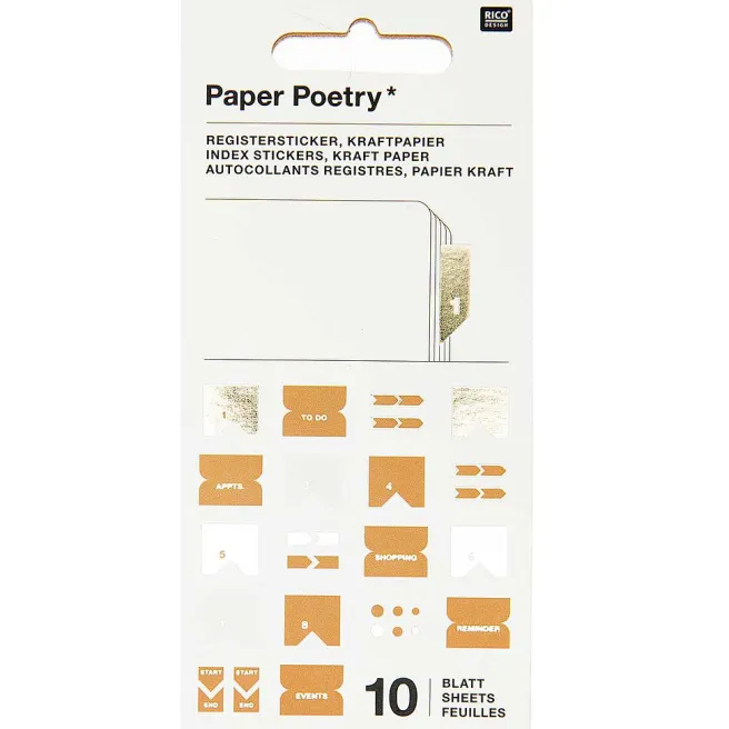 Index-tarrat Paper Poetry - Kraft