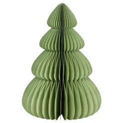 Joulukoriste Wurm - Honeycomb Christmas tree green, small