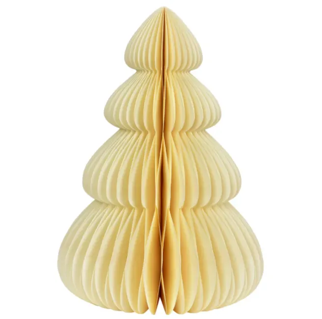 Joulukoriste Wurm - Honeycomb Christmas tree white, small