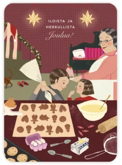 Joulukortti Johanna Ilander - Leivonta