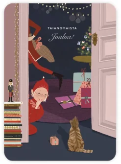 Joulukortti Johanna Ilander - Ovi