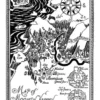 Juliste Muumi 50x70 - Map of Moominvalley