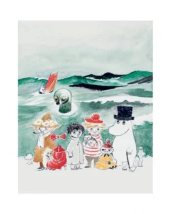 Juliste Muumi 24x30 - Merihirviö