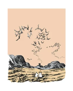 Juliste Muumi 24x30 - Muumi ja linnut