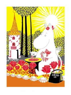 Juliste Muumi 50x70 - Muumimamma ja Marjat