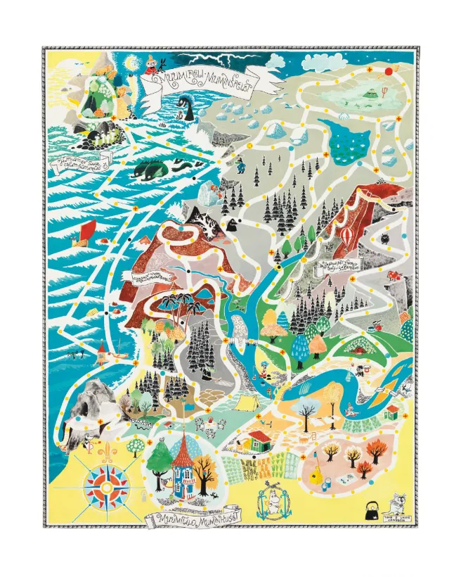 Juliste Muumi 24x30 - Muumipeli