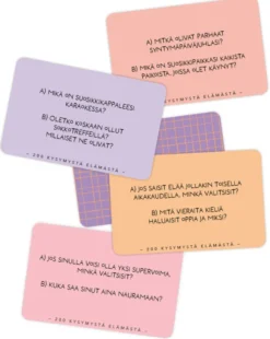 Keskustelukortit Putinki - 200 kysymystä elämästä