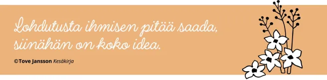 Kirjanmerkki Putinki Letterpress Tove Jansson - Lohdutusta