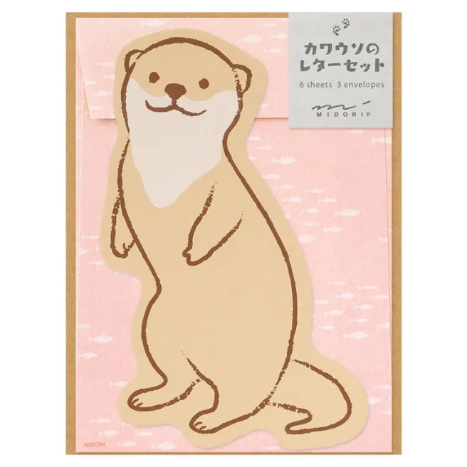 Kirjepaperisetti Midori - Otter
