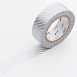 Koristeteippi MT - Stripe Silver