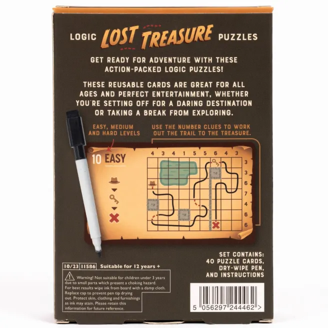 Korttipeli Professor Puzzle - Lost Treasure