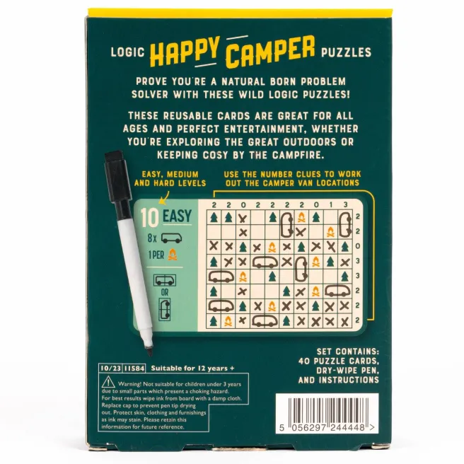 Korttipeli Professor Puzzle - Happy Camper