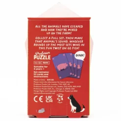 Korttipeli Professor Puzzle - Go Farm