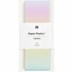 Lahjanauha 38mm Paper Poetry - Pastel rainbow