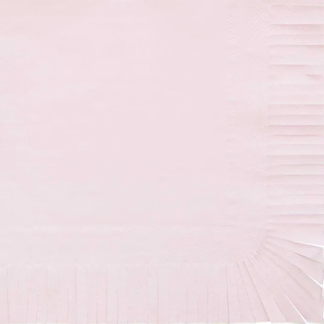 Lautasliina 20 kpl Rico Design - Rose fringes