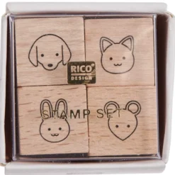 Leimasinsetti Rico Design - Animals, mini