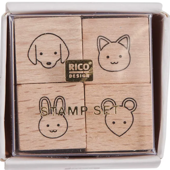 Leimasinsetti Rico Design - Animals, mini