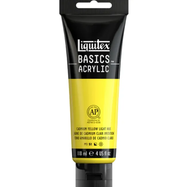 Liquitex Basics 118ml akryyliväri - 159 Cadmium Yellow Light Hue