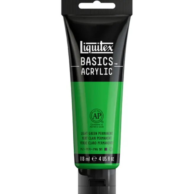 Liquitex Basics 118ml akryyliväri - 312 Light Green Permanent