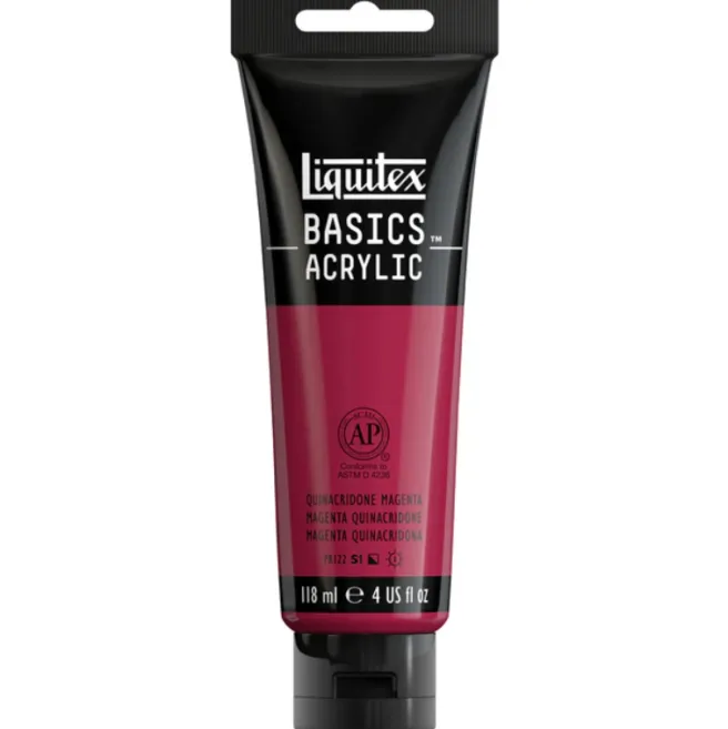 Liquitex Basics 118ml akryyliväri - 114 Quincridone Magenta