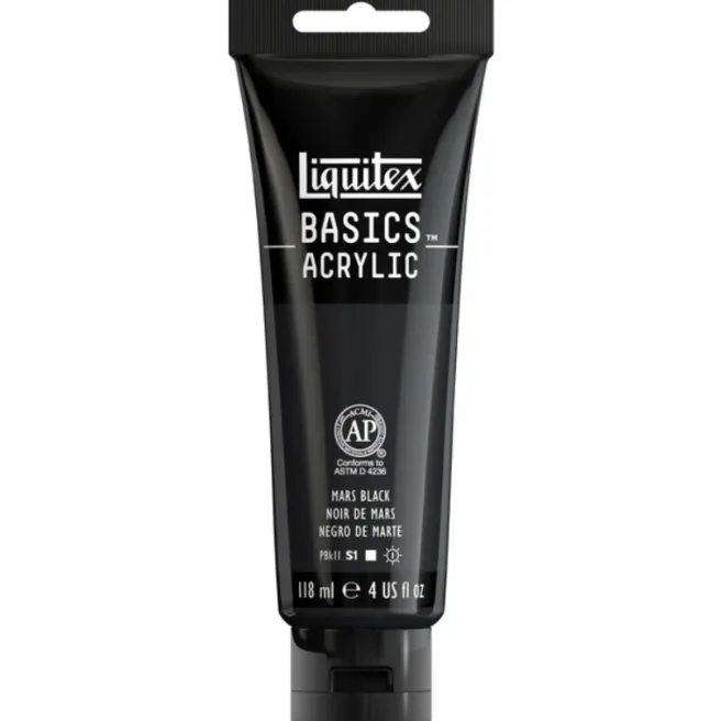 Liquitex Basics 118ml akryyliväri - 276 Mars Black