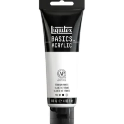Liquitex Basics 118ml akryyliväri - 432 Titanium White