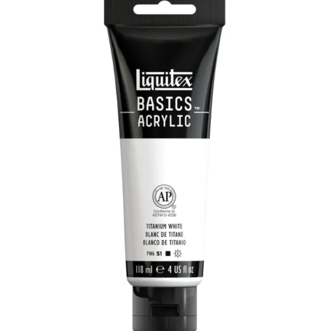 Liquitex Basics 118ml akryyliväri - 432 Titanium White