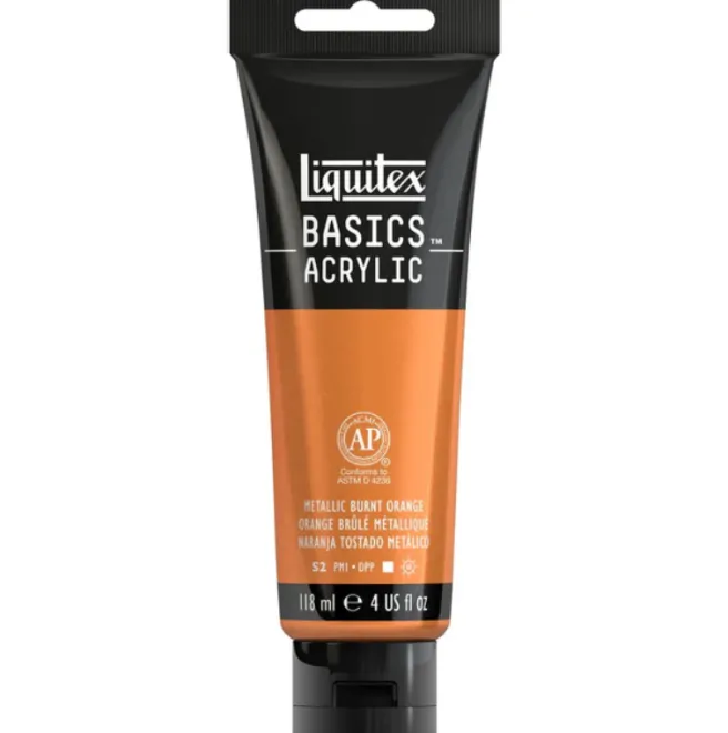 Liquitex Basics 118ml akryyliväri - Metallic Burnt Orange