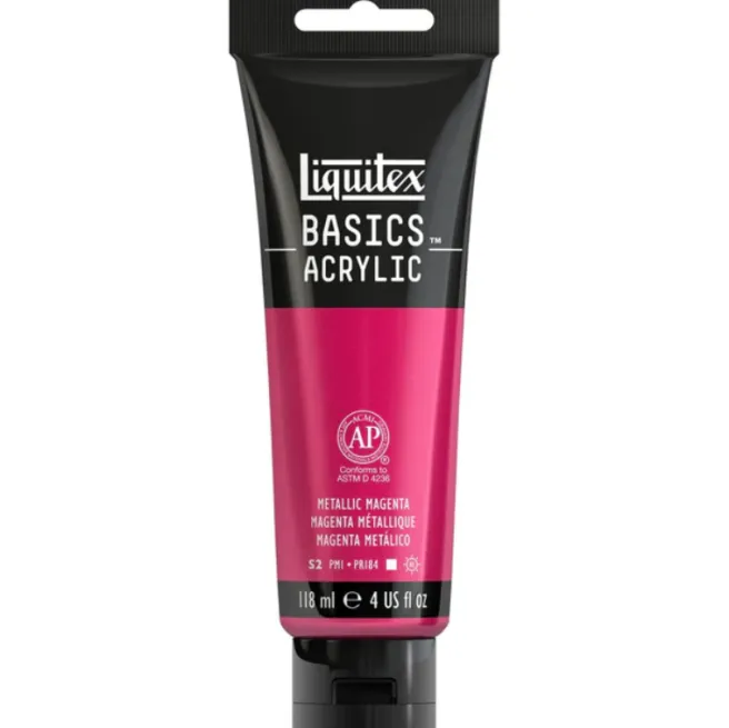 Liquitex Basics 118ml akryyliväri - Metallic Magenta