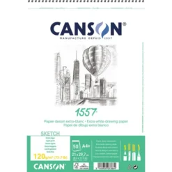 Luonnoslehtiö A4 120g Canson 1557 -Kierre