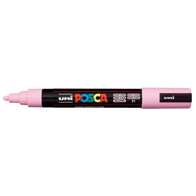 Maalitussi Posca PC-5M - Vaaleanpunainen