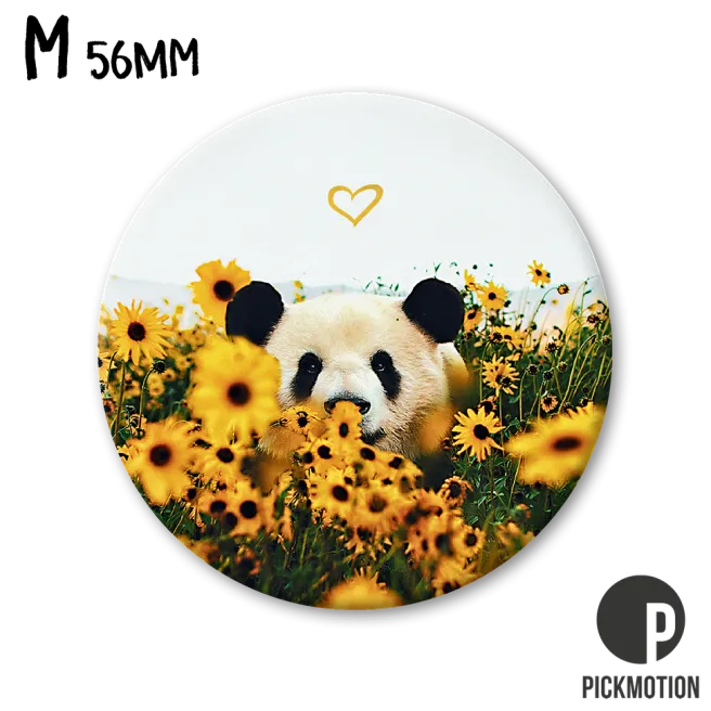 Magneetti Pickmotion M - Panda ja auringonkukat
