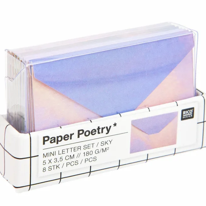 Mini viestilappu Paper Poetry - Sky is the limit