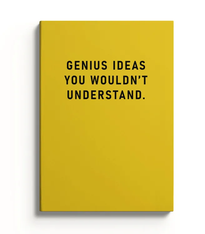 Muistikirja A5 Ohh Deer - Genious ideas, Perfectbound