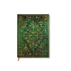 Muistikirja Paperblanks - Emerald Flower, Mini lined