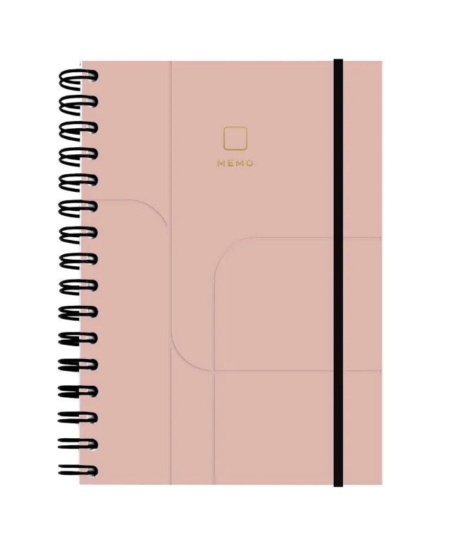 Muistikirja Putinki Design - Priima Vanha Roosa