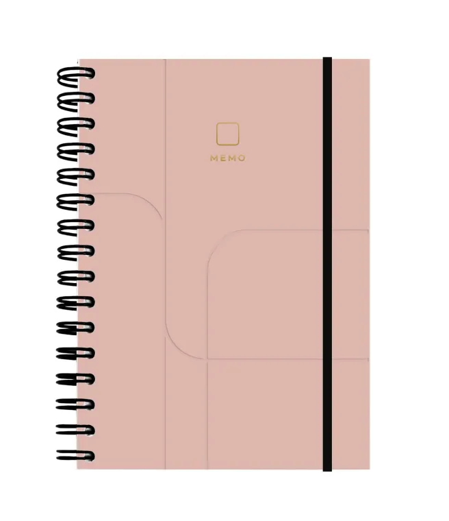 Muistikirja Putinki Design - Priima Vanha Roosa