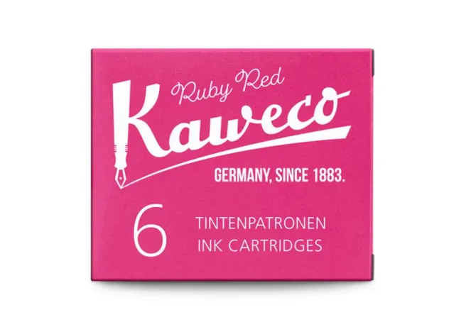 Mustepatruunat Kaweco - Ruby Red
