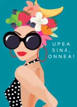 2-osainen kortti Hammond Gower - Upea sinä, onnea!