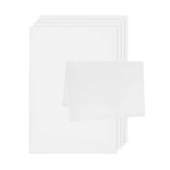 2-osainen korttipohja A6 Rico Design - White, 5kpl
